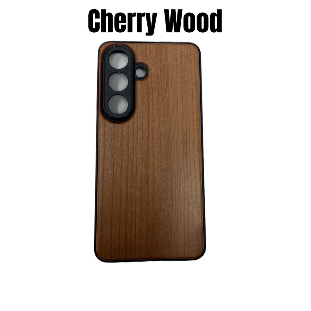 Wooden Samsung Galaxy S26 Phone Case - Cherry Wood